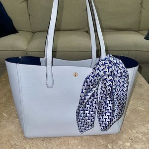 Tory Burch Blake Tote and Silk Neckerchief